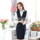 Custom Made Design High Quality Airlines Uniform Dress thumbnail-1