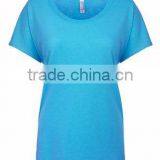 Next Level Apparel Ladies' Tri-Blend Dolman Tee - Made From 50% Polyester, 25% Cotton, 25% Rayon and Comes With Your Logo thumbnail-4