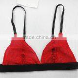Sexy & Sweet Girl Bra Lace Bra Photos Women Stylish Style Sexy Red Lace Triangle Bra Mature Women Plus Size Lingerie Size Xxxxxl thumbnail-1