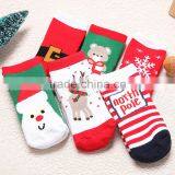 Wholesale Hot Sale 2015 New Fashion Cotton Children Kids Baby Christmas Sock thumbnail-2