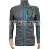 OEM Wholesale Custom Made Nylon Fabric Breathable Sport Jacket Men Reflective Jacket thumbnail-2