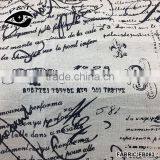 100% Polyester Linen Look Fabric With PU/PVC Coating For Bags/Luggages/Garment /Sofa Using thumbnail-1