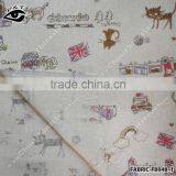 New Design Linen Fabric Fairy Cartoon Pattern Fabric thumbnail-2