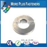 Made in Taiwan Black Oxide Stainless Steel Zinc Thin Flat Washer thumbnail-3
