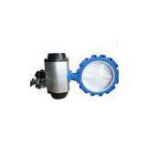 PTFE Lined Lug Type Butterfly Valve thumbnail-1
