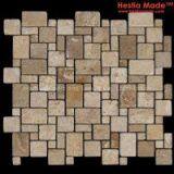 Travertine Mosaic Pattern Tiles