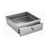 Commercial Stainless Steel Kitchen Work Table With Three Drawer CE / RoHS