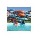 Fiber Glass Double Spiral Water Slide Children Extreme Water Slides thumbnail-1