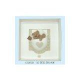 Wooden Frame With Bear