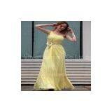 One Shoulder Ruffle Arabic Dresses Evening thumbnail-2
