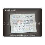 Gas Station Metal Keypad , Water Resistant Stainless Steel Keypad thumbnail-1