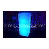 Rechargeable LED Column Bar Table Bar Table Outdoor Patio Furniture Set
