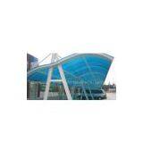 Polycarbonate Sheet for Carport, 8mm Polycarbonate Hollow Sheet, PC Hollow Sheet, Plastic Sheet, Building Material, Polycarbonate Roof Sheet, Polycarbonate Roofing Shelter thumbnail-1