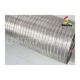 Telescopic Silver Aluminum Air Duct 10 Inch Round For Ventilation System