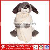 EN71 Approval Plush Inflatable Decorative Round Shape Throw Pillow thumbnail-2