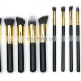 Hot Selling Wholesale 10 Makeup Brush Set Ten Make-up Brush Kit Colour Makeup Tools 5 Big m 5 Small Brush thumbnail-5