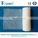 White 100%cotton 40S 17th Medical gauze bandage