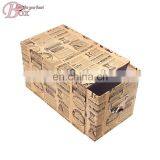 Hot Sale Shicheng Newspaper Printing Vintage Drawer Box