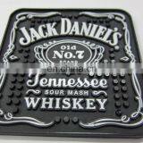 Personalized Square Soft Pvc Beer Drink Pad and Cup Stacking Mat thumbnail-4