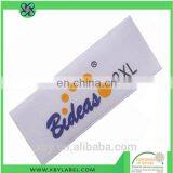 Wool Coat Printed Labels Polyester Satin Garment Care Label