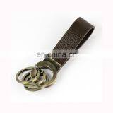2016 Wholesale High End Soft Leather Keychain With Box for Promotion and Gift