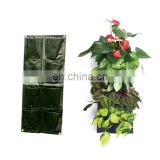 Durable PE Green Harmless Wall Hanging Flower Bag