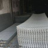 Modern 6mm Aluminium Amplimesh Diamond Shaped Grill thumbnail-4