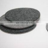 Hot Selling Custom Logo Round Printing Wood Coaster Felt Drink Coasters Set thumbnail-5