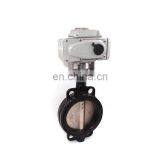 2inch 3inch 4inch 5inch 6 Inch Nickel Plating Valve Disc DC12V DC24V Electric Actuation Butterfly Valve thumbnail-2
