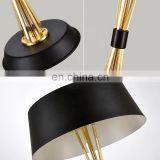 Современный черный алюминиевый золотой металлический настольный ламп thumbnail-4