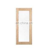 100% Solid Oak Wood Frame Wall Mirrro Full Length Floor Stand Mirror thumbnail-1