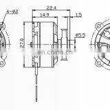 D2206 24v Aerial Model Brushless Motor 4-axis Six-axis UAV Motor Rudder Mechatronic Motor for Aircraft Models and RC Models thumbnail-3