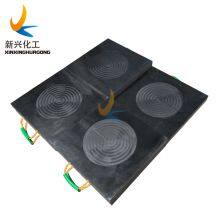 UHMWPE Outrigger Pads or Crane Mats With Handle Ground Protection Mat