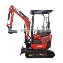 Fast Dispatch Hydraulic Crawler Hydraulic Pilot New Mini Excavator 1.7 Ton