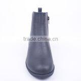 V Shape Rlastic Band Red Ball Garden Low Heel Ankle Woman Boots 2016 With Zipper thumbnail-3