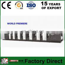 WJPS660 Shaftless Offset Intermittent Rotary Label Printing Machine Hectograph Machine