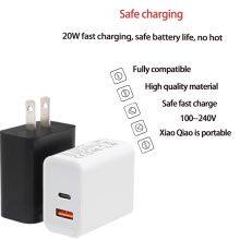 Mobile Phone Chargers, QC3.0 + PD Type C Accessories EU/US Travel Adapter OEM Service thumbnail-4