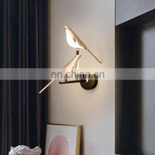 New Design Decoration Indoor Black Gold Aluminum Acrylic Iron Bedroom Modern LED Wall Lamp thumbnail-3