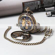 GOHUOS Luxury Hand Winding Mechanical Pocket Watches for Men Private Label Mechanical Watch thumbnail-3