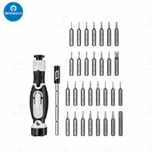 JAKEMY JM-8189 32 In 1 Screwdriver Set Magnetic Bits thumbnail-2