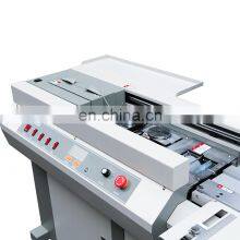 High Quality Book Soft Cover Side Glue Hot Melt Glue Binding Machine for Printing Shop Use thumbnail-4