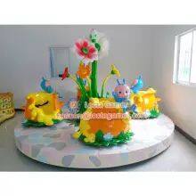 Guangdong Zhongshan Tai Le Play Children Indoor and Outdoor Small and Medium-sized Rotating Rotating Revolution Coffee Cup Whirling Honey Pot Small Bee Classic Amusement Equipment thumbnail-4