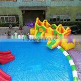 0.9mm PVC Tarpaulin Colorful Inflatable Land Amusemet Park for Sale thumbnail-5