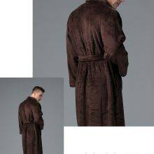 European Size Coral Fleece Bathrobe ,SPA Bathrobe,Robe/OEM(KW1155M) thumbnail-3