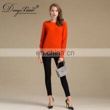 Popular Knitted Plus Size Crew Neck Pure Cashmere 2021 Sweater Womens thumbnail-4