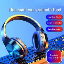 T5 Head-Mounted Headphones Support TF Card 3.5mm Wireless Blue Tooth 5.0 Headphones 9D Stereo Earphones Music Headsets With Mic thumbnail-2