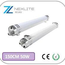 50w 150CM Luminaria LED Estanca Waterproof LED Luminaire Industrial Workshop Linear DALI Dim Garage LED Tri-proof Light Led Tubular Purification 3 Cct