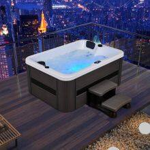Luxury 4 Person Acrylic Jetted Outdoor Hot Tub Spa thumbnail-1
