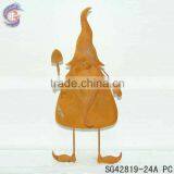 Rust Metal Garden Gnomes for Decor thumbnail-6