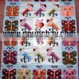 Woven Wool Tapestry / Woven Wool Rug / Woven Wool Wall Decor 34x23" Peru thumbnail-1